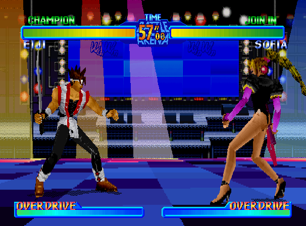 Battle Arena Toshinden URA screenshot 4 for Sega Saturn